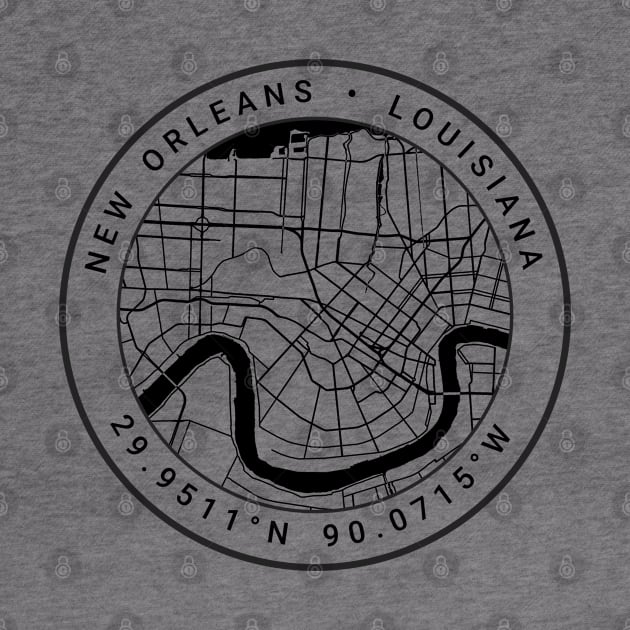 New Orleans Map by Ryan-Cox